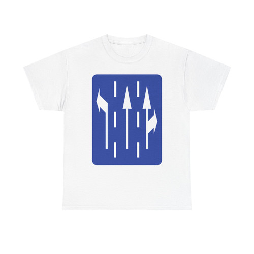 RO road sign F21 (Romania) (Road Sign) T-Shirt
