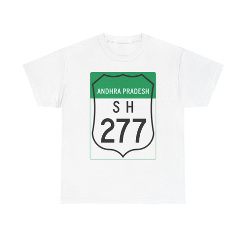 Road marker SH IN-AP 277 (India) (Road Sign) T-Shirt