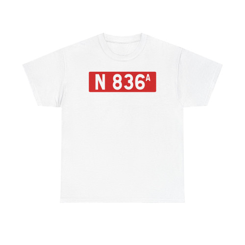 Route nationale française 836a (France) (Road Sign) T-Shirt