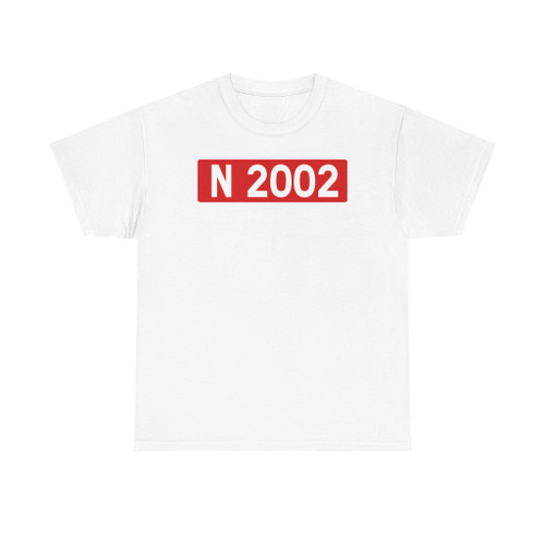 Route nationale française 2002 (France) (Road Sign) T-Shirt
