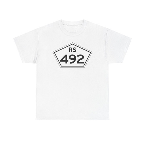 Rs-492 shield (Brazil) (Road Sign) T-Shirt