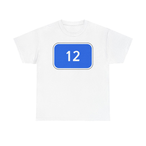 RU road sign 6.13 A (Russia) (Road Sign) T-Shirt