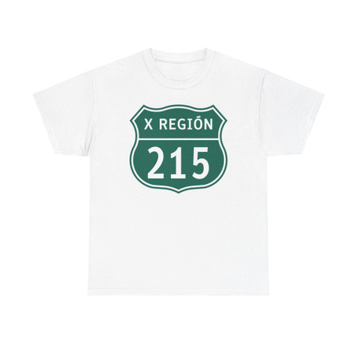Ruta 215 Chile (Chile) (Road Sign) T-Shirt
