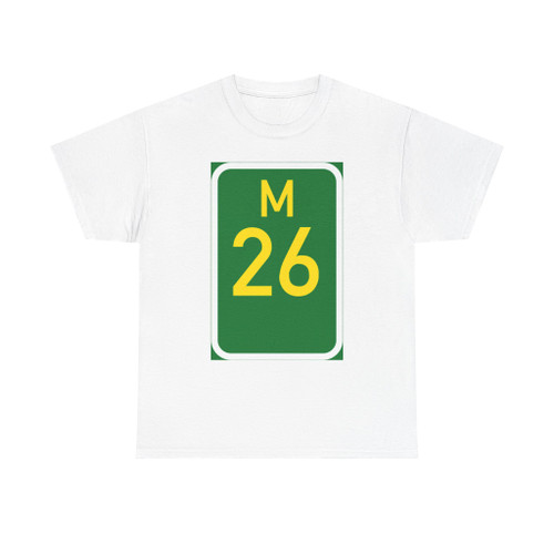 SA road M26 (South Africa) (Road Sign) T-Shirt