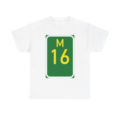 SA road M16 (South Africa) (Road Sign) T-Shirt