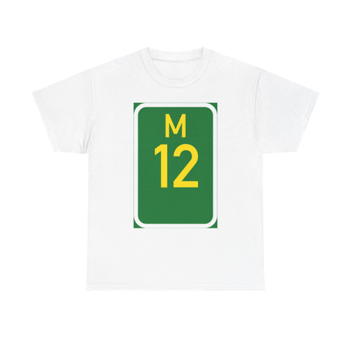 SA road M12 (South Africa) (Road Sign) T-Shirt