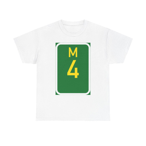 SA road M4 (South Africa) (Road Sign) T-Shirt