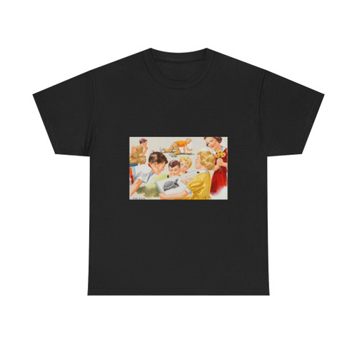 Dick and Jane Fun With Our Friends, interior illustration (2), 1965 - T-Shirt