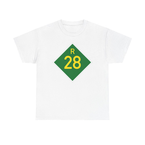 SA road R28 (South Africa) (Road Sign) T-Shirt