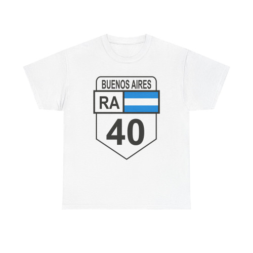 Ruta40arg (Argentina) (Road Sign) T-Shirt