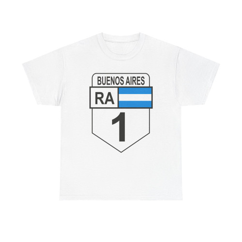 Ruta1arg (Argentina) (Road Sign) T-Shirt