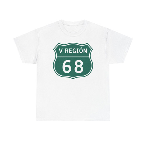 Ruta 68 Chile (Chile) (Road Sign) T-Shirt