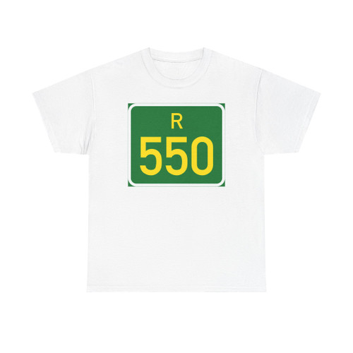 SA road R550 (South Africa) (Road Sign) T-Shirt
