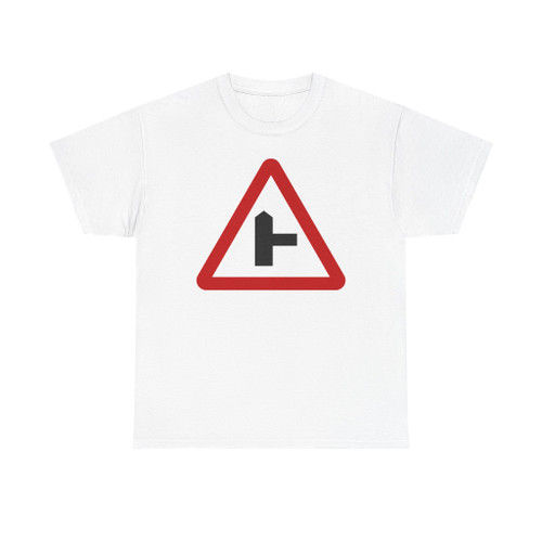 SA road sign - Intersection right (Saudi Arabia) (Road Sign) T-Shirt