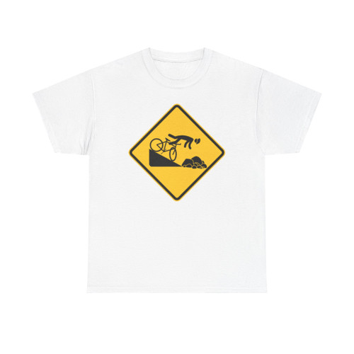 Saguaro National Park cyclist warning sign 2021 (United States) (Road Sign) T-Shirt