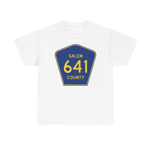 Salem County Route 641 NJ (New Jersey) (Road Sign) T-Shirt