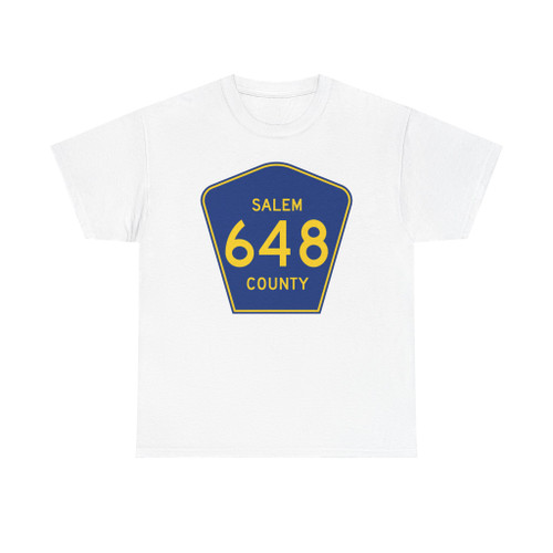 Salem County Route 648 NJ (New Jersey) (Road Sign) T-Shirt