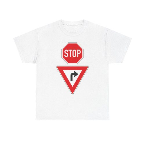 SADC road sign R1.2-RHT (Botswana) (Road Sign) T-Shirt