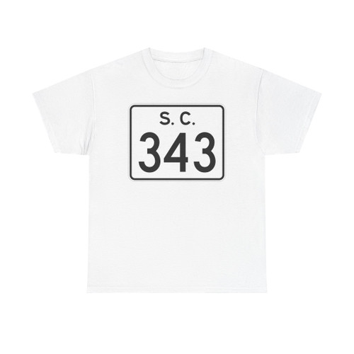 SC-343 (South Carolina) (Road Sign) T-Shirt
