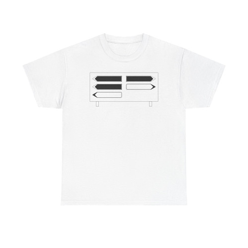Schema segnaletico italiano 1971 - gruppo segnaletico italiano bidirezionale figura 12 a (Italy) (Road Sign) T-Shirt