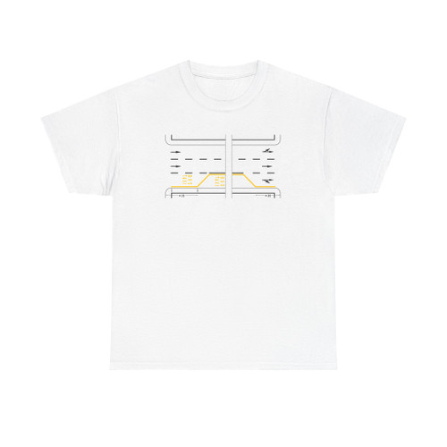 Schema segnaletico italiano 1964 - segni sulla carreggiata corsia mezzi pubblici fig 1 (Italy) (Road Sign) T-Shirt