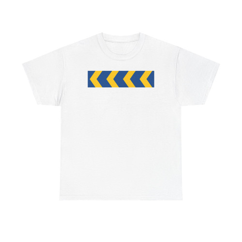 SE road sign X1 4 chevrons left (Sweden) (Road Sign) T-Shirt