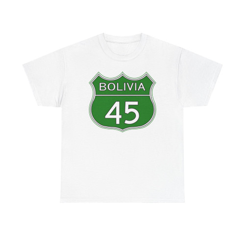 Schild RF45 BO (Bolivia) (Road Sign) T-Shirt