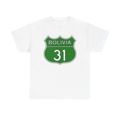 Schild RF31 BO (Bolivia) (Road Sign) T-Shirt