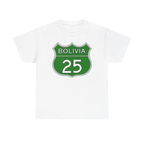 Schild RF25 BO (Bolivia) (Road Sign) T-Shirt