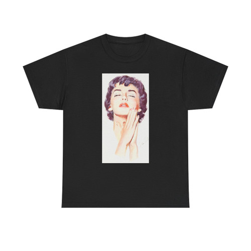 Dark Haired Women Portrait (c. 1950s) - T-Shirt