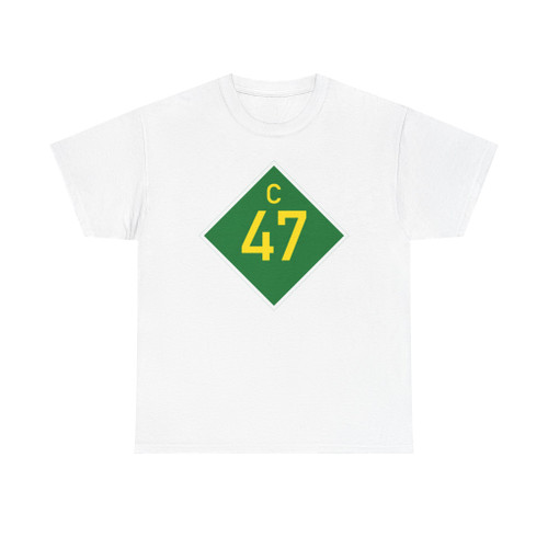 Schild C47 NA (Namibia) (Road Sign) T-Shirt