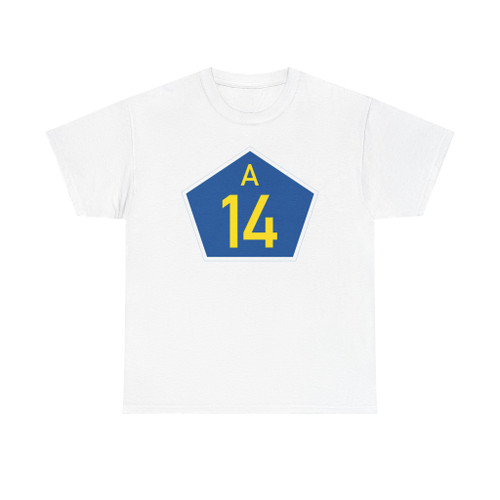 Schild A14 NA (Namibia) (Road Sign) T-Shirt