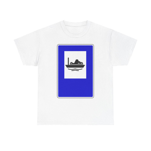 Serbia road sign III-52 (Serbia) (Road Sign) T-Shirt