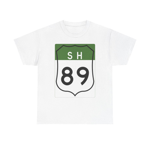 SH89-IN jct (India) (Road Sign) T-Shirt