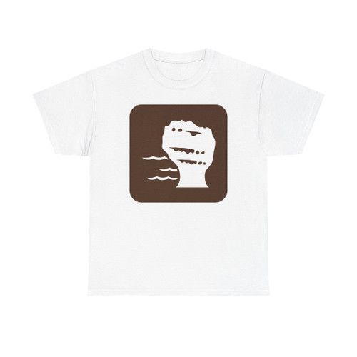 Taiwan road sign d0 mushroom-rock (Taiwan) (Road Sign) T-Shirt