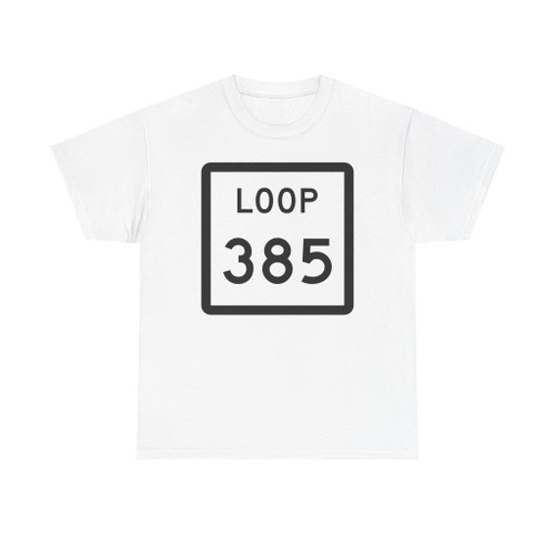 Texas Loop 385 (Texas) (Road Sign) T-Shirt