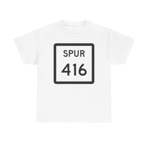 Texas Spur 416 (Texas) (Road Sign) T-Shirt
