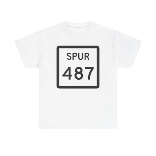 Texas Spur 487 (Texas) (Road Sign) T-Shirt