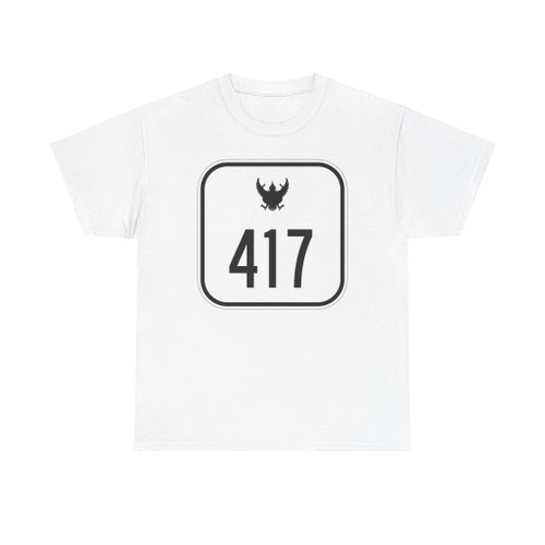 Thai Highway-417 (Thailand) (Road Sign) T-Shirt