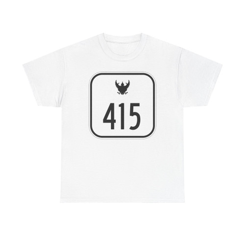 Thai Highway-415 (Thailand) (Road Sign) T-Shirt