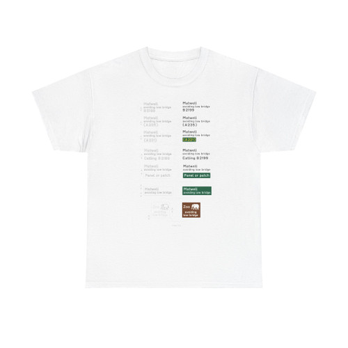 Traffic-signs-manual-chapter-7-2004-figure-3-24 (United Kingdom) (Road Sign) T-Shirt