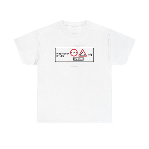 Traffic-signs-manual-chapter-7-2004-figure-4-17 (United Kingdom) (Road Sign) T-Shirt