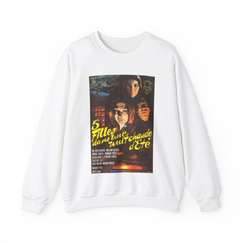 5 DOLLS FOR AN AUGUST MOON 1970 Movie Poster - Crewneck Sweatshirt
