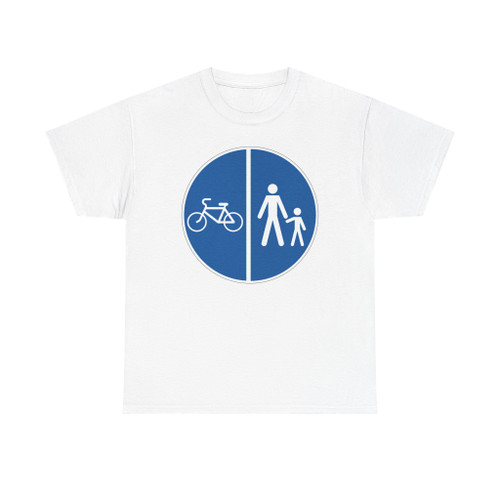 UA road sign 4.18.1 (Ukraine) (Road Sign) T-Shirt