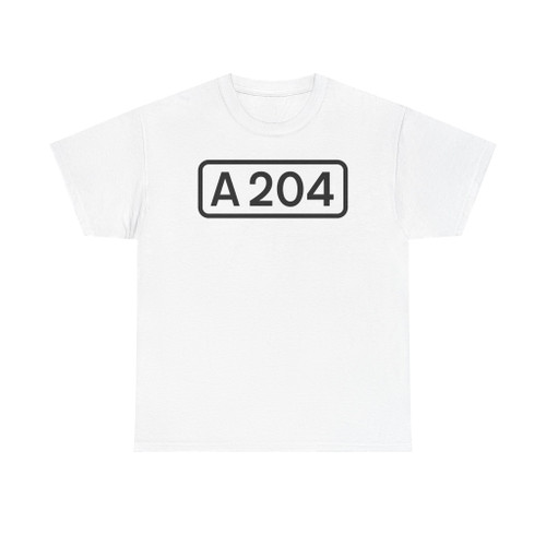 UK road A204 (United Kingdom) (Road Sign) T-Shirt