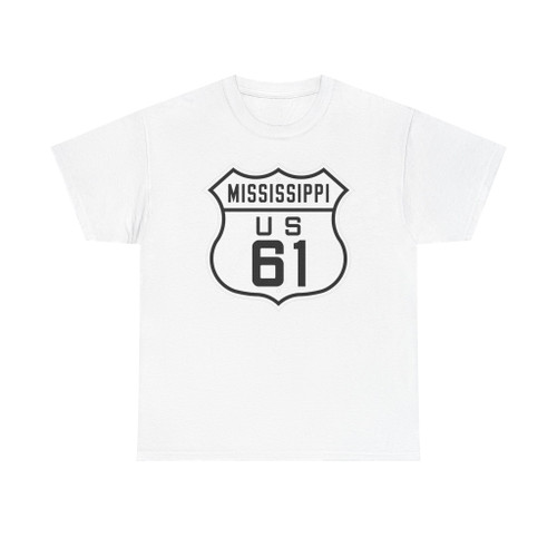 US 61 Mississippi 1926 (Mississippi) (Road Sign) T-Shirt