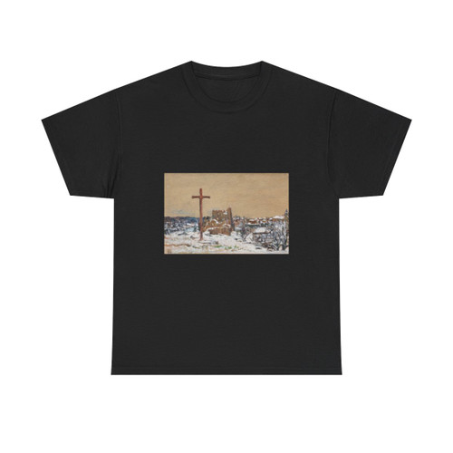 Cross on a Winter Hilltop, 1918 - T-Shirt