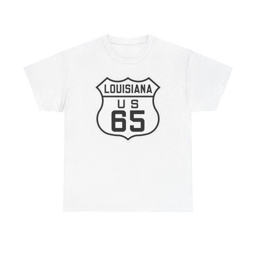 US 65 Louisiana 1926 (Louisiana) (Road Sign) T-Shirt