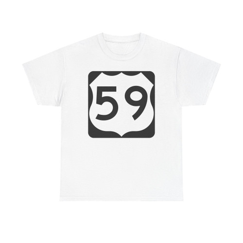 US 59 (United States) (Road Sign) T-Shirt