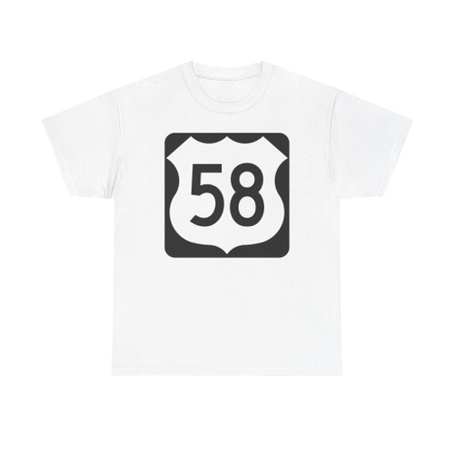 US 58 1961 (United States) (Road Sign) T-Shirt